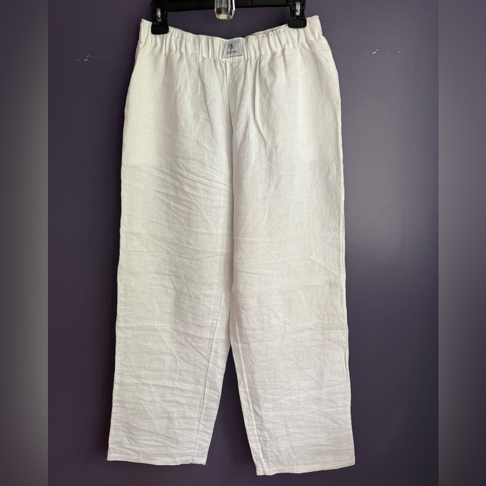 Parke Linen Boxer Pants